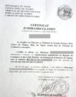 copie certifiée conforme du RCCM